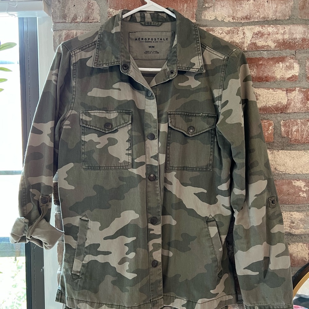 Aeropostale Women’s Camouflage Jacket
